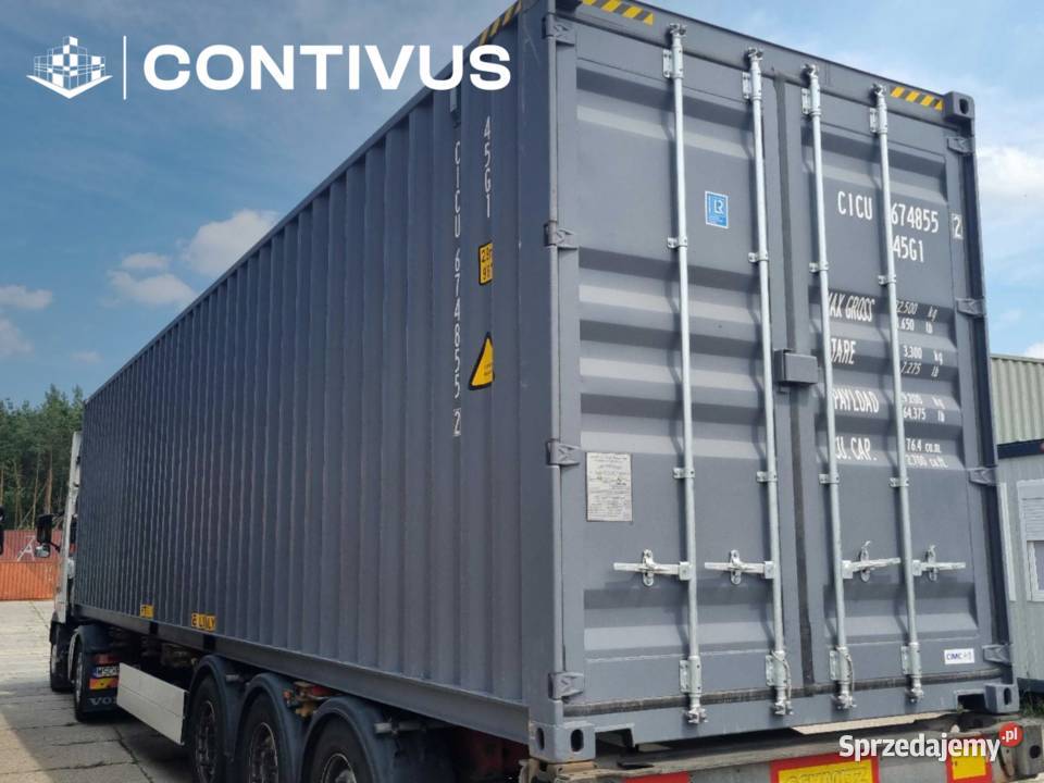 Kontener morski 12m40HC NOWY Tani Transport Warszawa