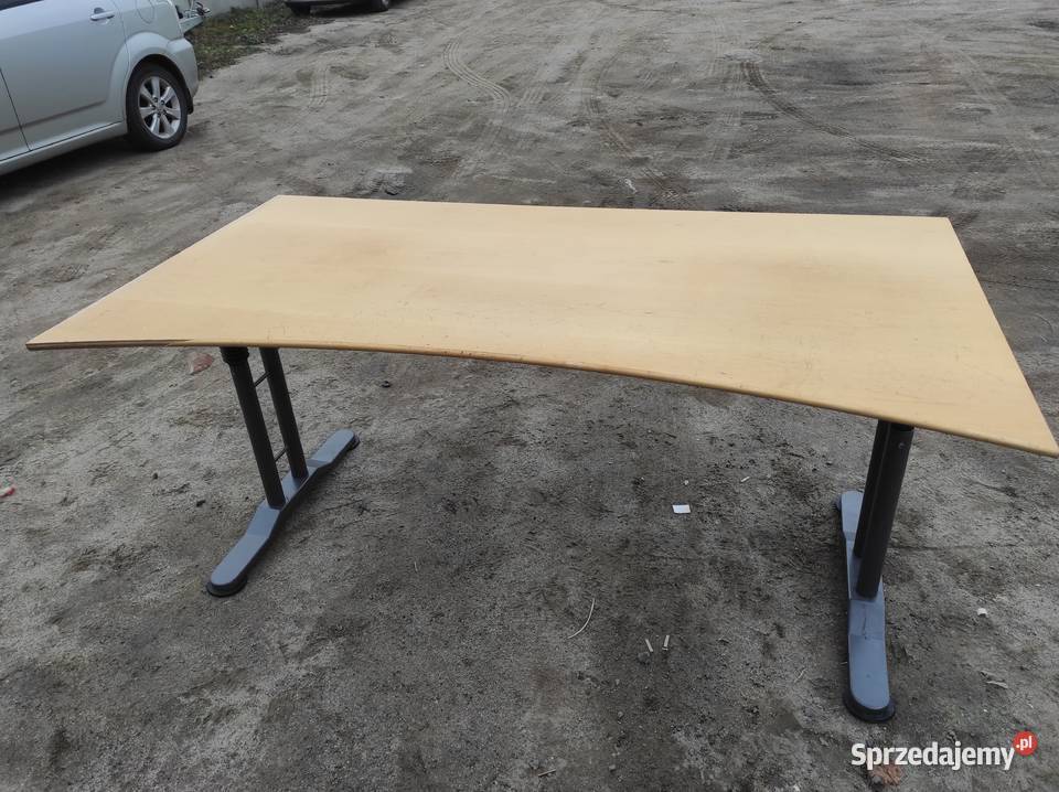 Biurko Embru 80 x 170 x 90 buk jasny Wrocław