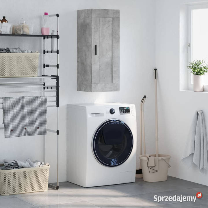 Szafka wisząca szarość betonu 345x34x90 WM830520 mazowieckie Warszawa sprzedam