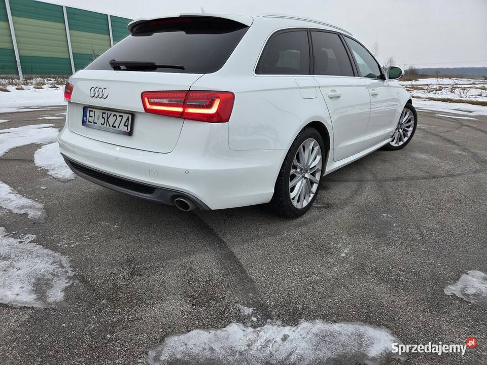 Śliczne Audi prywatny właściciel Sline Faktura zmieniarka CD Kutno