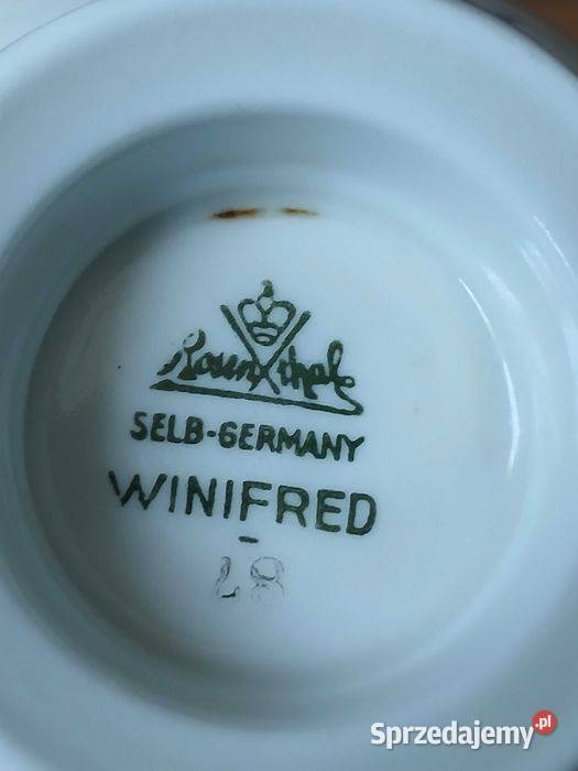Stare trio Rosenthal Winifred dzwoneczki lata 30 Porcelana i szkło małopolskie Kraków