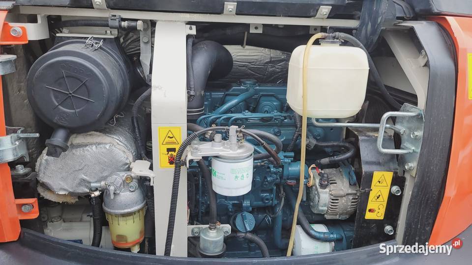 Koparka Kubota KX 1655 gąsienicowa 55 tony