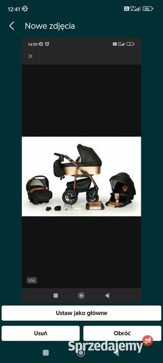 Dwa wózki verdi sonic plus pro 3w1 i Baobao lubelskie