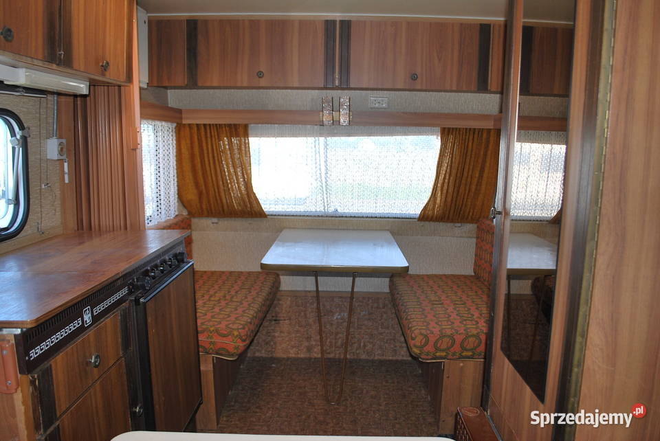 PRZYCZEPA KEMPINGOWA KNAUS KOMFORT 415 1980 R KNAUS Grzebowilk