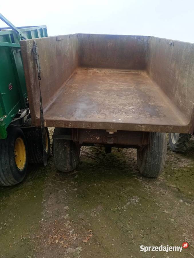 Przyczepa skorupa 8ton Pamiętowo sprzedam