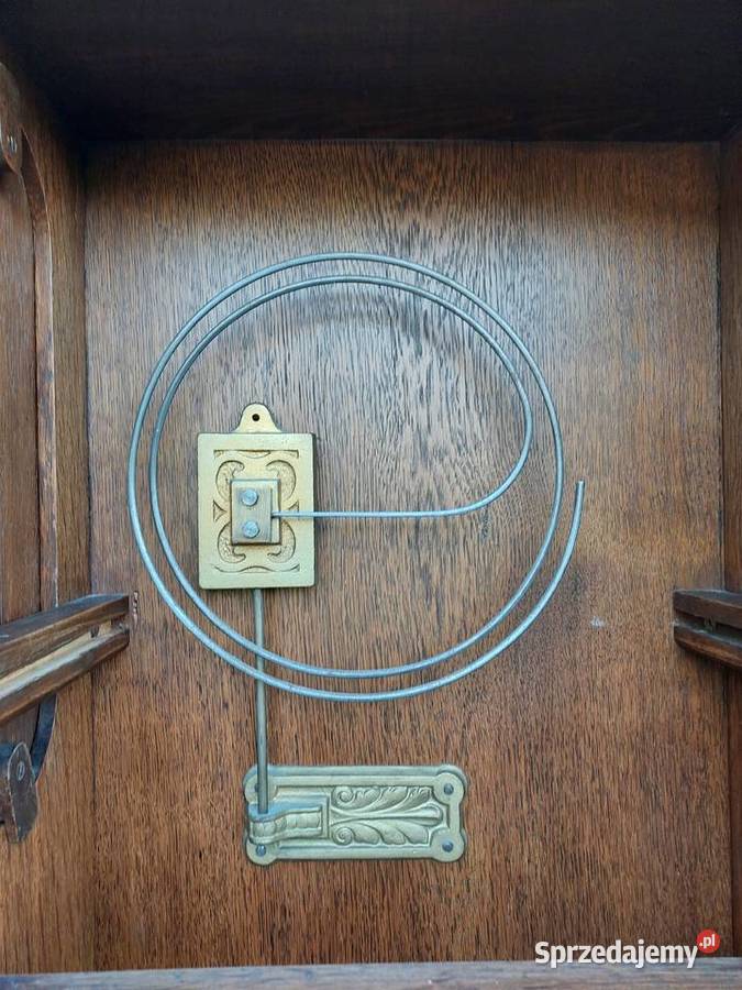 85 Stary zegar podłogowy secesja otwarty stojący Tczew