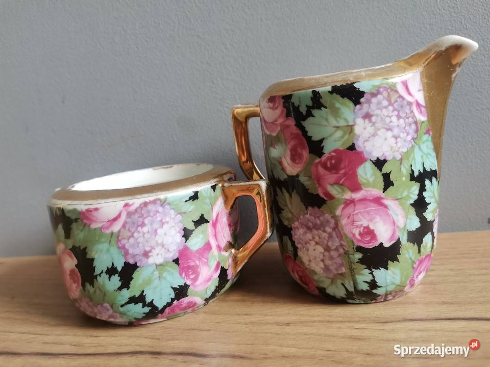 Stara przedwojenna porcelana Śląska Giesche Katowice