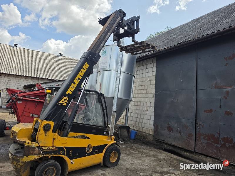 wózek teleskopowy mini ładowarka JCB teletruk Wysokie Mazowieckie