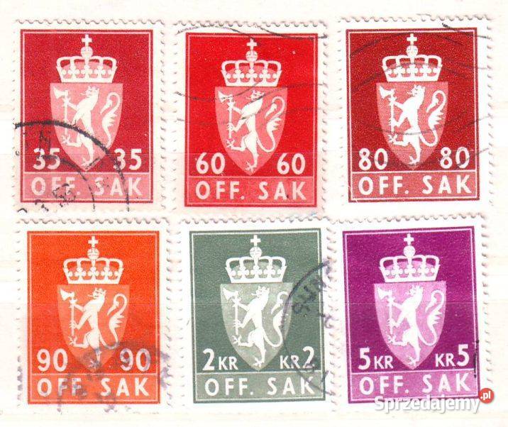 Zn Dopł Norwegia Mi 74 8 80 1 4 5 kas 1935 Gliwice