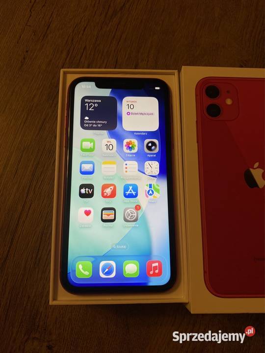 iPhone 11 red Siedlce