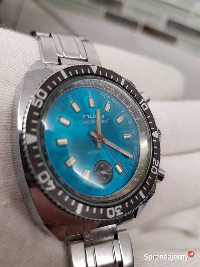 Zegarek Ruhla Chronograph Vintage DDR Germany Męskie