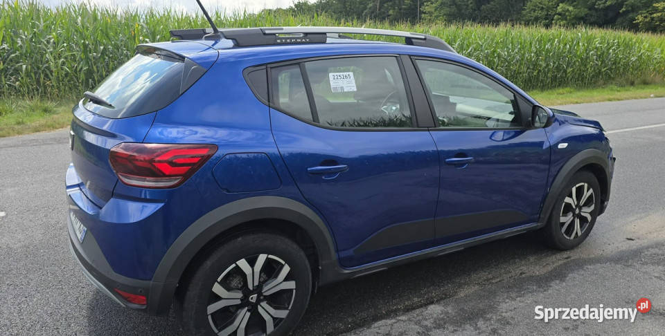 Dacia Sandero Stepway Benzyna gaz 82000 III 2020 relingi dachowe wielkopolskie Pleszew