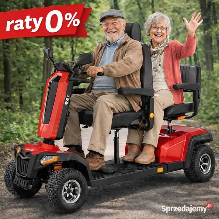 Dwuosobowy skuter inwalidzki elektryczny śląskie Tarnowskie Góry