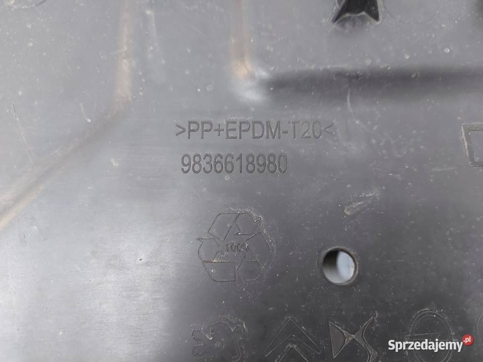 PEUGEOT 508 II Osłona podwozia prawy tył