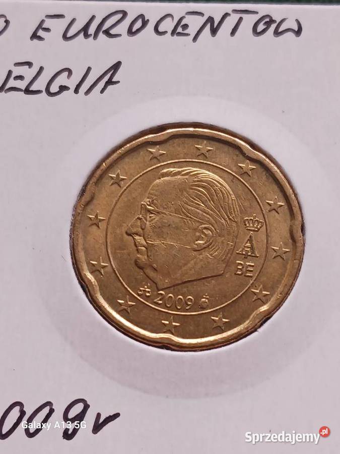 20 Eurocentów Belgia 2009 r Konin