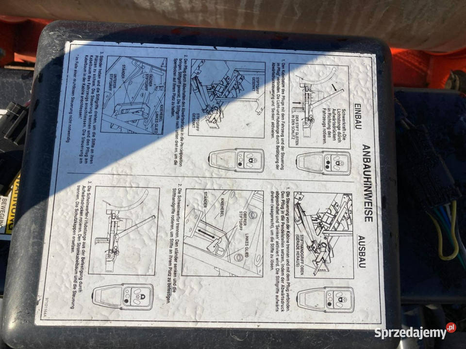 Multicar inny Pług Posypywarka Syców