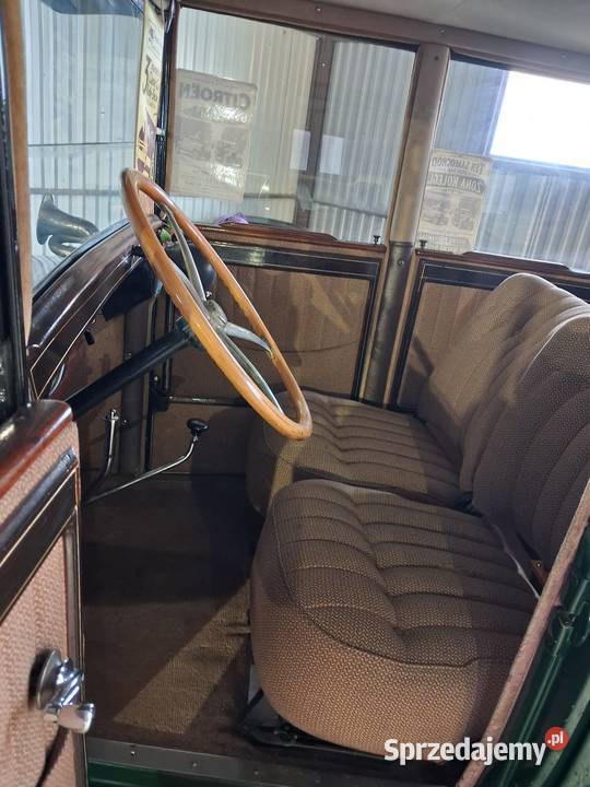 Citroen b14 z 1926 roku 100 letni zabytek klasyk Chojnów