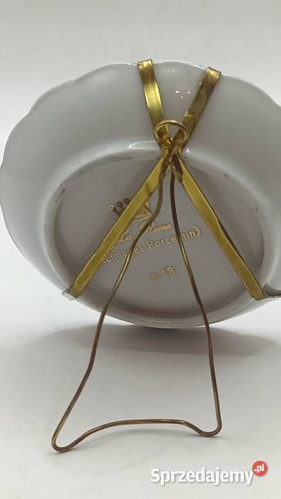 Zabytkowy talerzyk podstawek wiedeńska miłość Porcelana i szkło Zamość