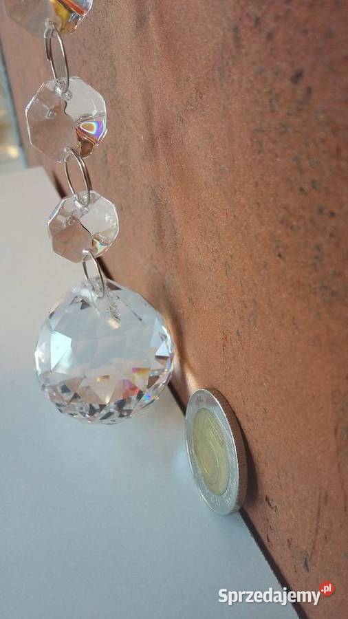 Kryształek koralik do lampy PRZEZROCZYSTY KULKA Warszawa sprzedam