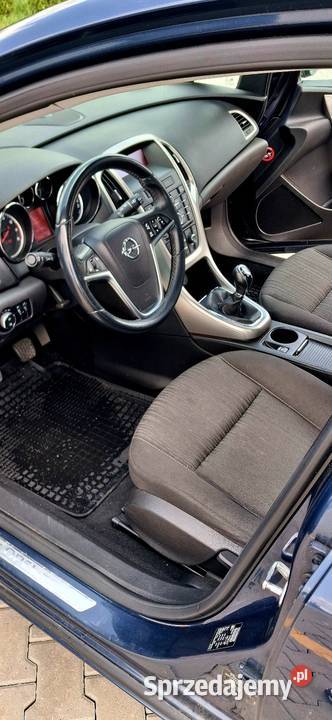 Opel Astra J 14 LPG Czujniki Parkowania Grzane granatowy Astra Włocławek