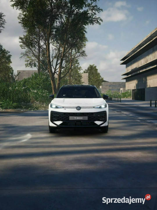 Volkswagen TRoc Wersja RLine 15 eTSI 150 DSG bluetooth łódzkie Łódź