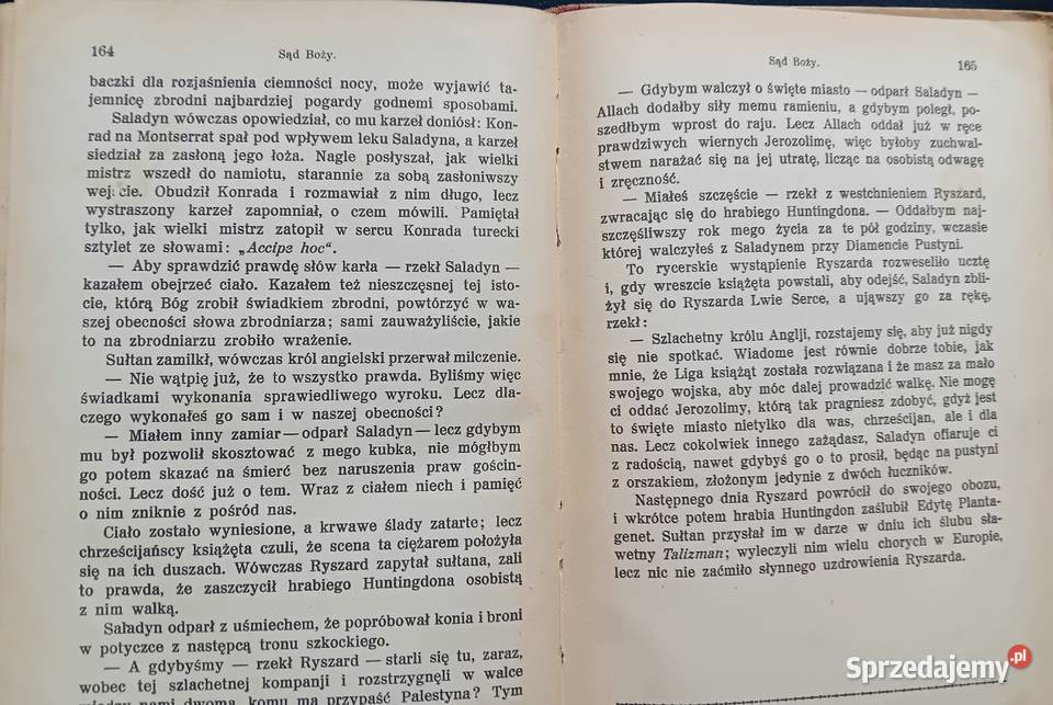 Walter Scott Talizman Książnica Atlas Lwów 1927 Koźminek