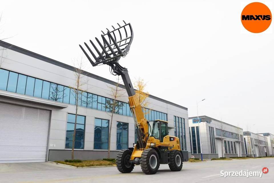 NOWA Ładowarka Teleskopowa MAXUS 3000 Gwarancja Koparko ładowarki Koszalin