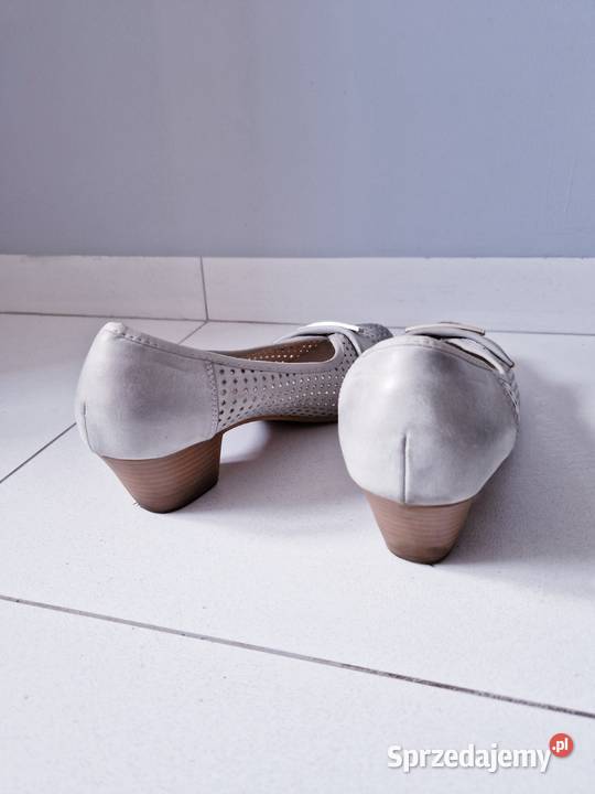 Damskie ażurkowe czółenka mokasyny śląskie Dąbrowa Górnicza sprzedam