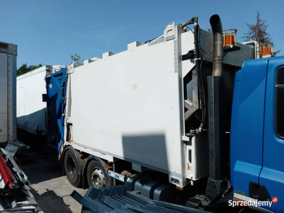 MAN śmieciarka zabudowa śmieciarki MOL VDK Daleszyce