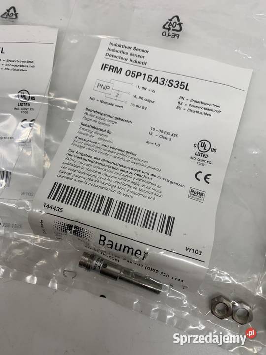 Baume IFRM 05P15A3S35L Inductive Sensor sprzedam