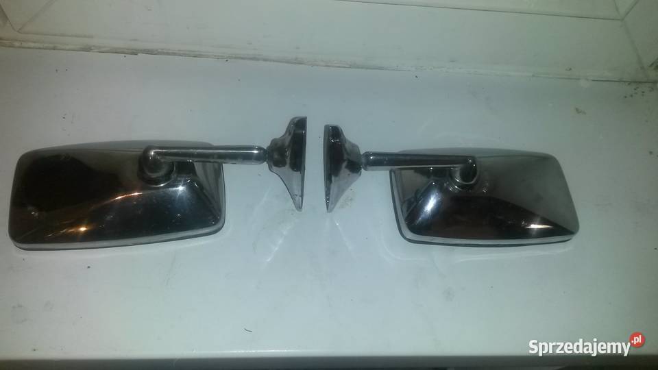 Oryginalne sygnowane stare lusterka retro TPRT wielkopolskie Poznań sprzedam