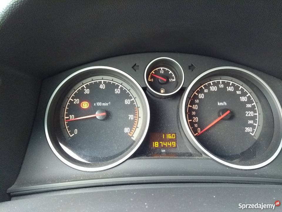Opel Astra 2008r 16l benzyna 5 drzwi niebieski 1598cm3 Ogrodzieniec