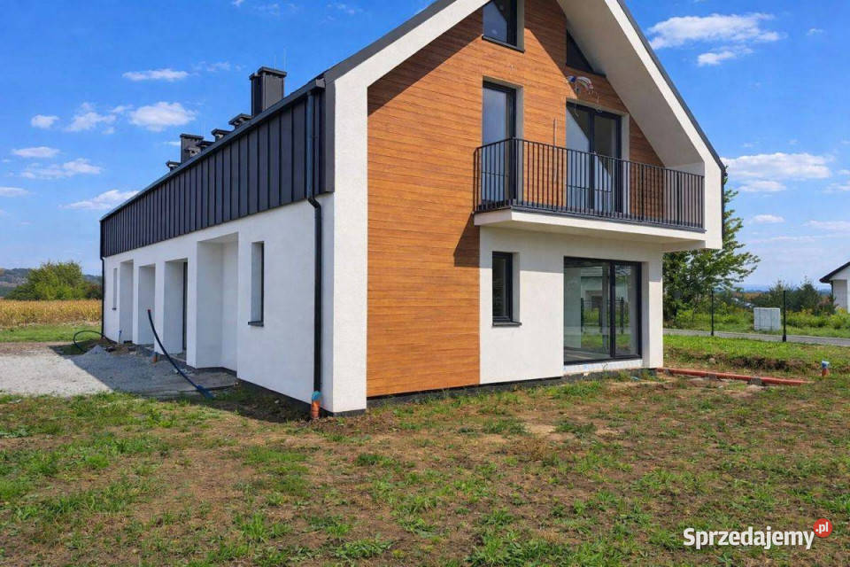 Tomaszowice nowoczesny dom 5 pokoi garaż małopolskie