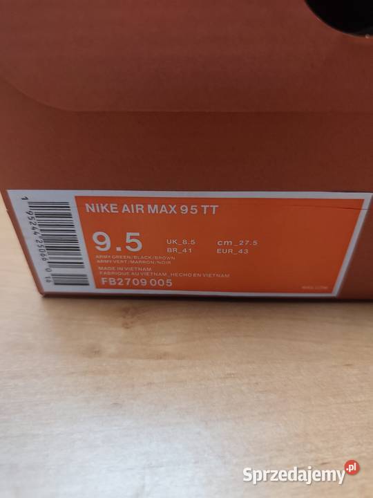 Nike air 95 corteiz Black Sportowe małopolskie Wieliczka