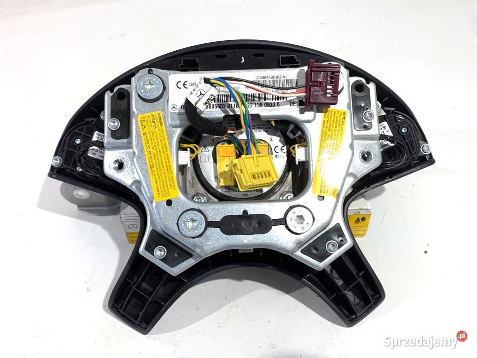 KOKPIT PODUSZKI PASY KOMPLET MERCEDES S204 podkarpackie
