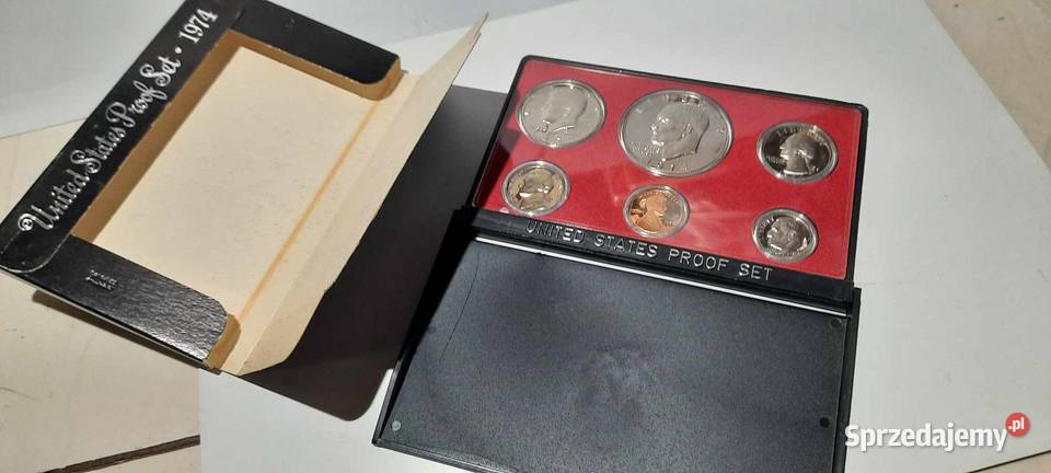 Kolekcjonerski Set monet USA 1974 Edycja