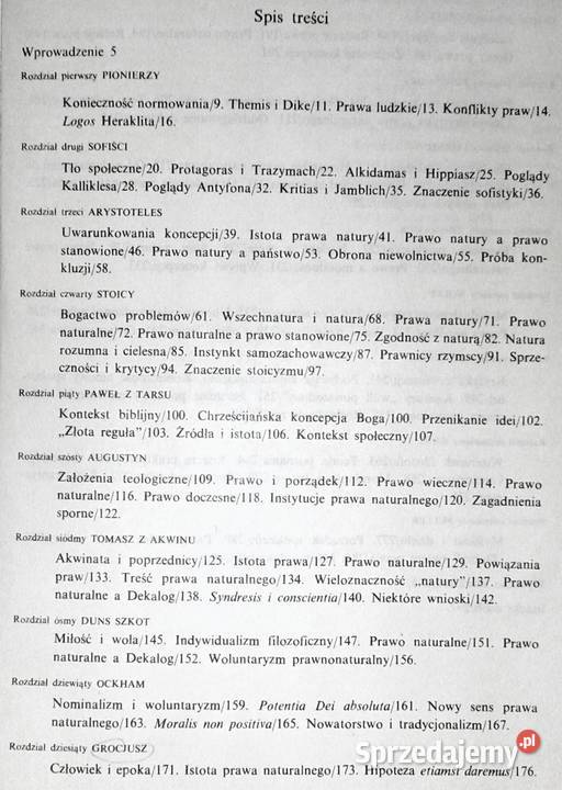 Klasycy praw natury Roman Tokarczyk Chełm