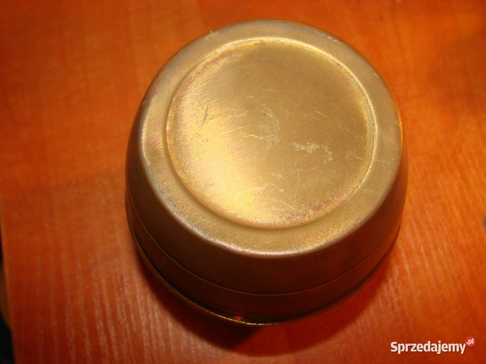 stary mosiężny pojemnik Pruszcz Gdański