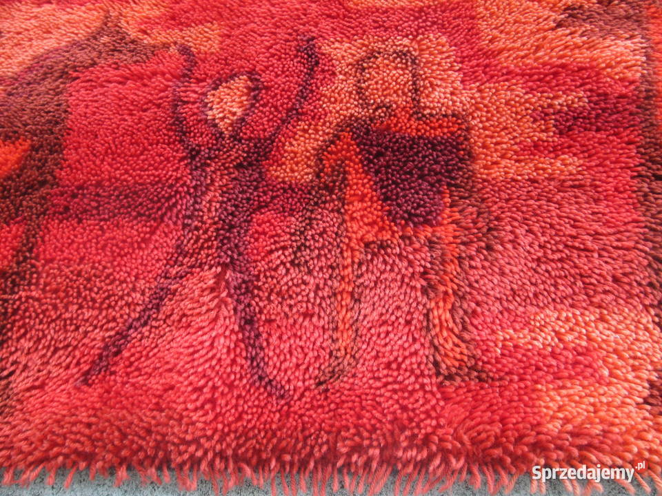 Dywankilim Rya rug Szwecja lat 60 Tkaniny lubelskie Lublin