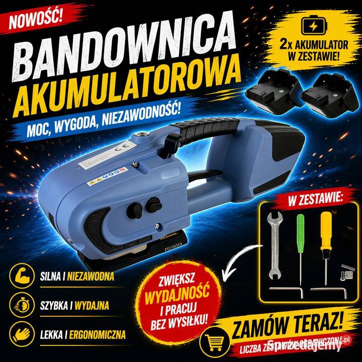 Automatyczna wiązarka do palet napinacz do taśm