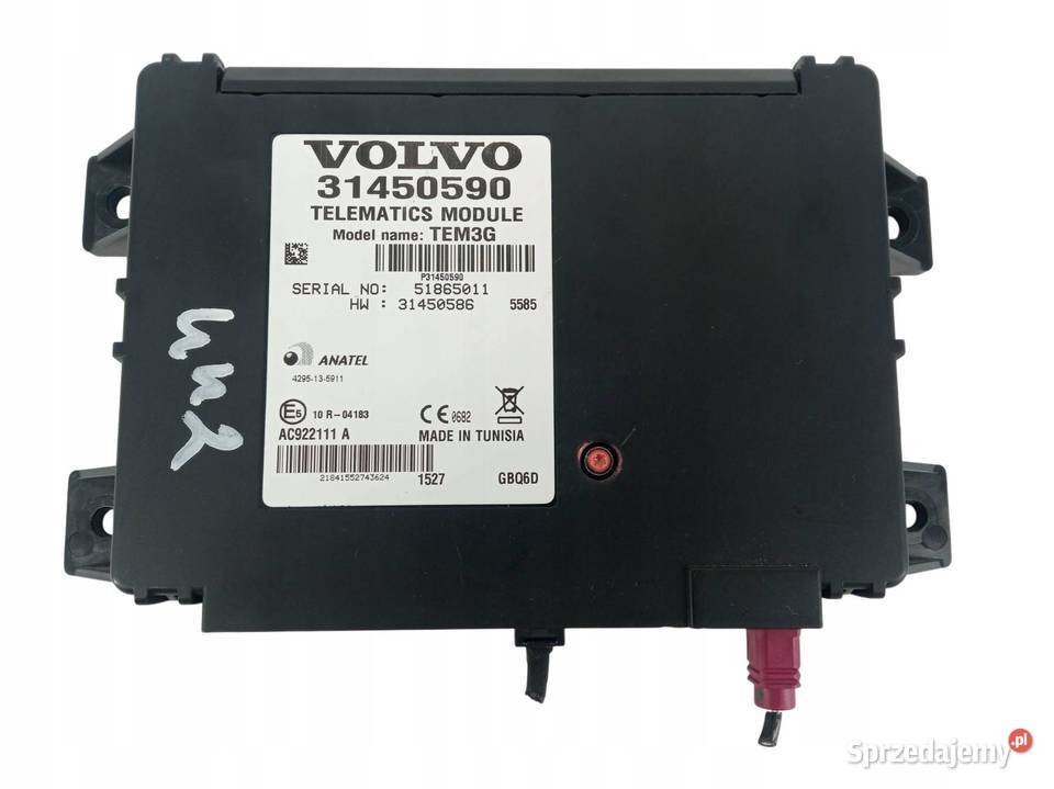 MODUŁ TELEMETICS TEM3G 31450590 Volvo XC 90 II sprzedam