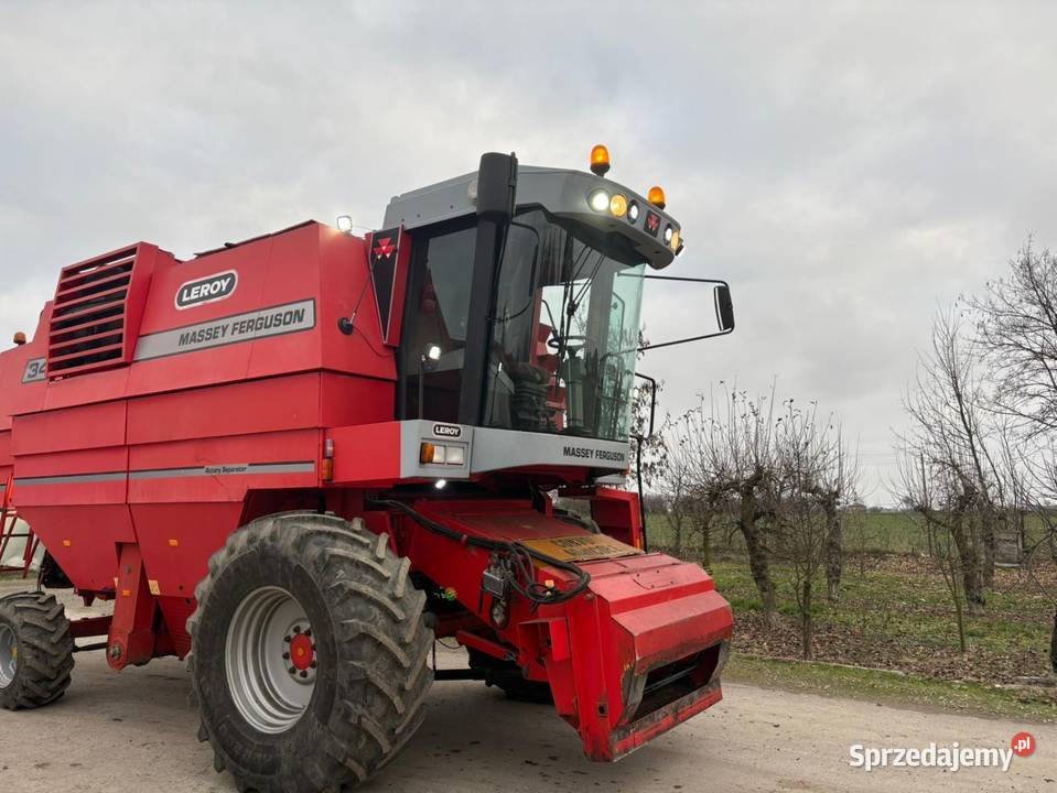 Massey Ferguson 34 power flow 495m Wózek do header'a Wilkołaz Trzeci