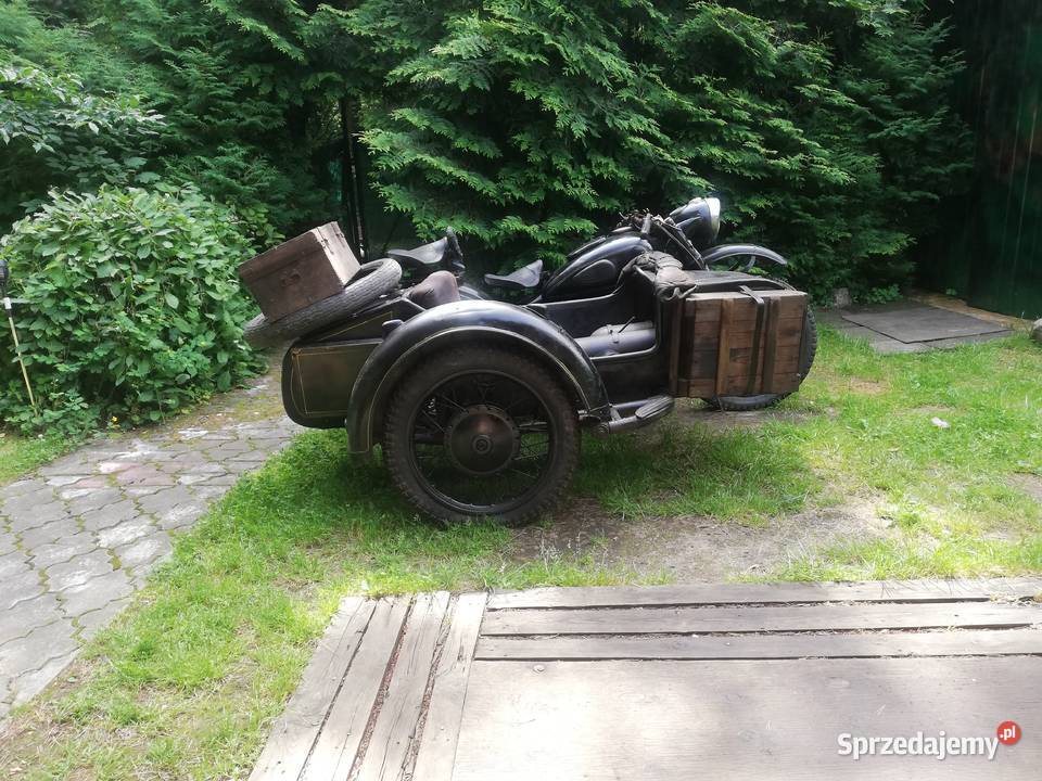Ural M61 nie k750 M72 Dniepr zamiana Rok produkcji 1960