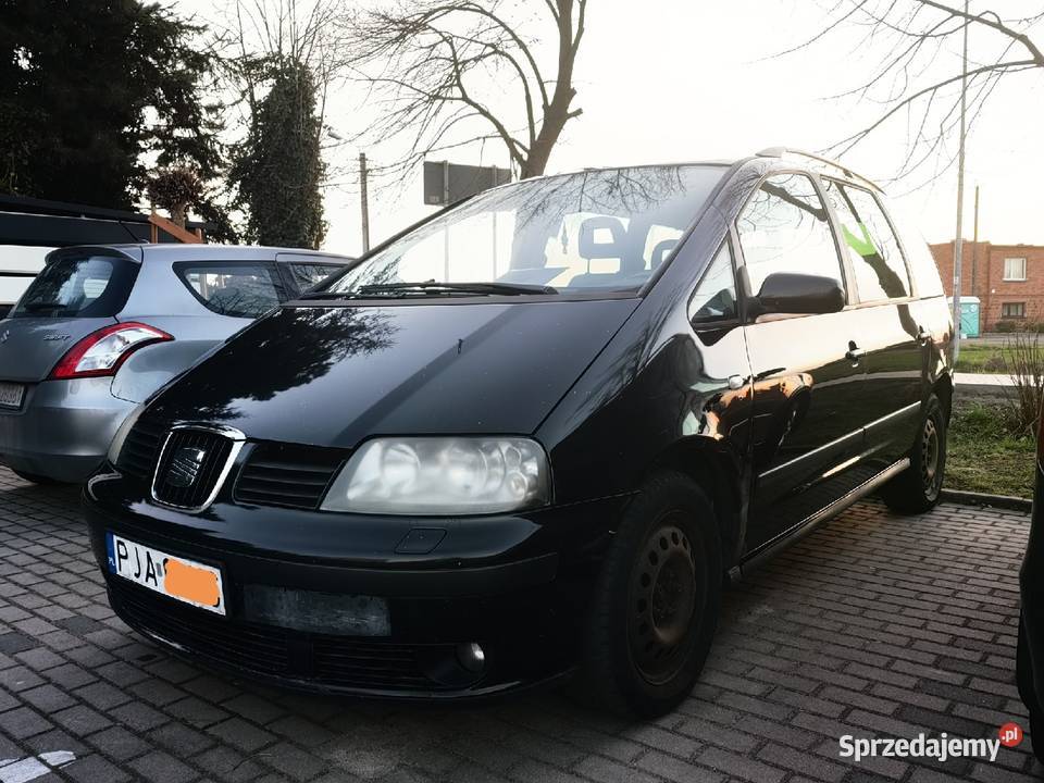 Alhambra na budowę 19 TDi 2006 Hak na grzyby na nieuszkodzony Jarocin