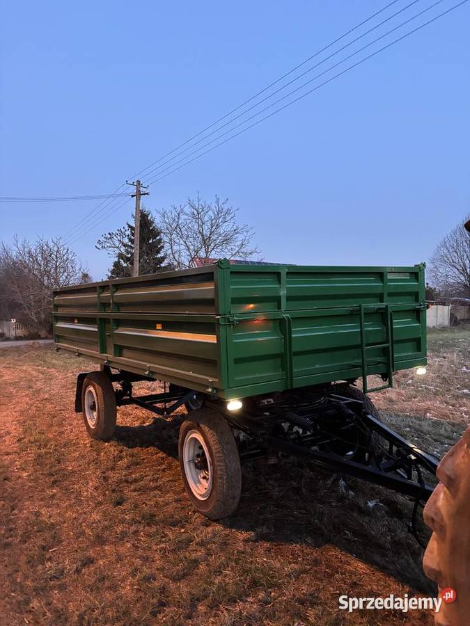 Przyczepa wywrotka thk5 hl hw zarejestrowana nieuszkodzony wielkopolskie Gostyń sprzedam