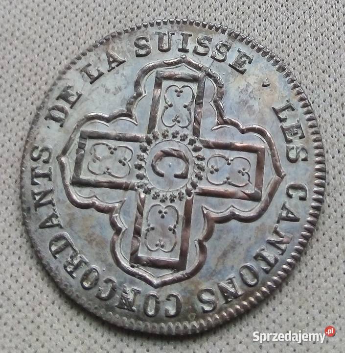 SZWAJCARIA 1 BATZ 1828 r SREBRO Legionowo sprzedam