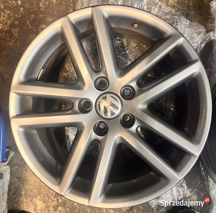 Sprzedam Felgi VW r17 oryginalne 5x112 571 Samochodowe wielkopolskie Pniewy