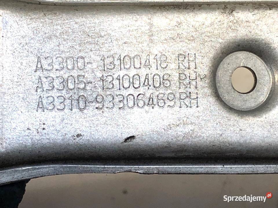 PODNOŚNIK SZYBY PRAWY PRZÓD OPEL ASTRA H Mechanizmy opuszczania szyb sprzedam