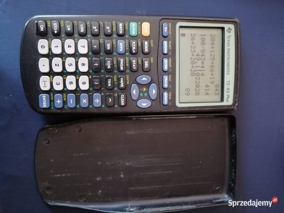 Kalkulator graficzny Texas Instruments TI85 Plus Pozostałe Legnica