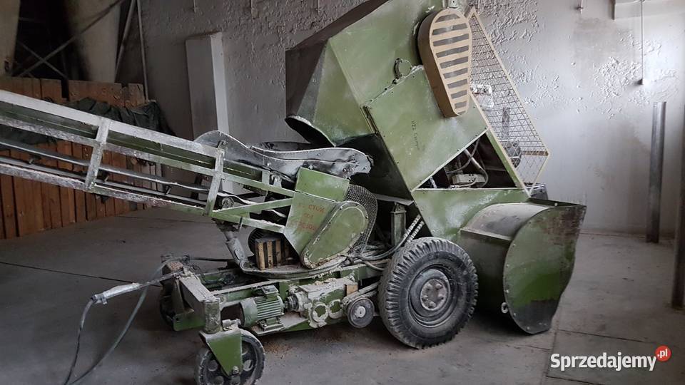 Kombajn załadunek zboża Taśmociąg Świder zbierak Wierzbica